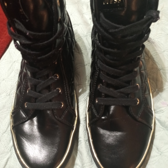 guess melo high top sneakers
